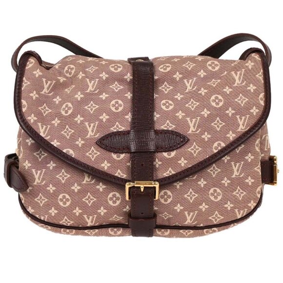 Louis Vuitton Sepia Monogram Idylle Saumur PM Shoulder Bag M40669 MB1142 115792 - Picture 1 of 10
